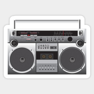 BoomBox Sticker